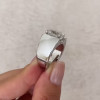 5.8ct Oval Cut White Sapphire Simple Classic Engagement Ring