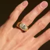 3ct Oval Cut Simple Modern Engagement Ring