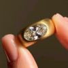 3ct Oval Cut Simple Modern Engagement Ring