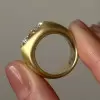 3ct Oval Cut Simple Modern Engagement Ring