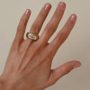 3ct Oval Cut Simple Modern Engagement Ring