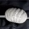 6ctw Round Cut Two Tone Dome Vintage Cocktail Ring