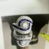 2ct Round Cut Art-deco Bypass Vintage Engagement Ring