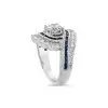 2ct Round Cut Art-deco Bypass Vintage Engagement Ring
