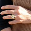 5ct Round Cut Art-deco Style Vintage Engagement Ring