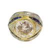 5ct Round Cut Art-deco Style Vintage Engagement Ring