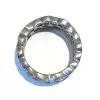 6.5ctw Flush Set Multicolor Sapphire Starry Rainbow Ring