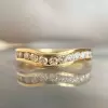 Multicolor Sapphire Panther Ring With Curved Band Set