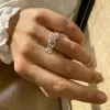6.5ctw Round Cut Two Tone Vintage Engagement Ring