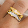 Baguette Cut Vintage Knife Edge Style Ring