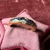 Channel Set Blue Sapphire Vintage Wedding Band