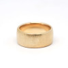 Flush Set Satin Finish Texture Matte Starry Wedding Band