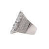 4ctw Marquise Cut Asymmetric Vintage Cocktail Ring