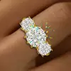 7ctw Cushion Cut Vintage Filigree Three Stone Engagement Ring
