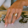 3.8ct Marquise Cut Simple Vintage Engagement Ring