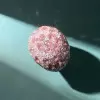 8ctw Oval Cut Pink Sapphire Paved Dome Cocktail Ring