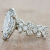 3.8ct Marquise Cut Nature-inspired Vintage Engagement Ring