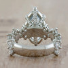 3.8ct Marquise Cut Nature-inspired Vintage Engagement Ring