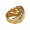 2.7ct Round Cut Nature-inspired Free-form Engagement Ring