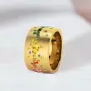 3ctw Flush Set Multicolor Sapphire Starry Ring