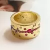 3ctw Flush Set Multicolor Sapphire Starry Ring