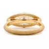2.5ct Horizontal-Set Marquise Cut Halo Engagement Ring