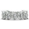 5ct Radiant Cut Three-Pieces Vintage Lace Wedding Ring Set