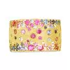 Flush Set Multicolor Sapphire Wide Starry Band Rainbow Ring