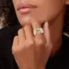 2.5ct Marquise Cut White Sapphire Simple Classic Engagement Ring
