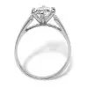 2.5ct Marquise Cut White Sapphire Simple Classic Engagement Ring