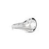 3ct Round Cut Asymmetric Art-deco Engagement Ring