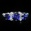 3.5ctw Round Cut Ruby Art-deco Engagement Ring