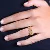 2.8ctw Multicolor Sapphire Milgrain Vintage Bubble Ring