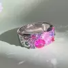 2ctw Multicolor Sapphrie Scattered Starry Ring