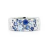 2ctw Multicolor Sapphrie Scattered Starry Ring