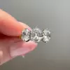 5ctw Oval Cut Two Tone Vintage Engagement Ring
