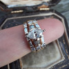 1.5ct Marquise Cut Vintage Three-piece Wedding Ring Set