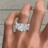 3ct Oval Cut Tension-set European Shank Engagement Ring