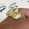 8ct Emerald Cut Emerald Modern Cocktail Ring