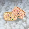 2ctw Round Cut Multicolor Sapphire Wide Cocktail Ring