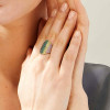 4ctw Round Cut Multicolor Sapphire Rainbow Cocktail Ring