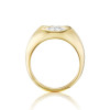 3ctw Marquise Cut Three Stone Modern Engagement Ring