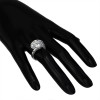 1.2ct Round Cut Curved Modern Engagement Ring