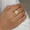 3ct Round Cut Bypass Three Stone Engagement Ring