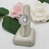 20ct Huge Round Cut Eight Prong Solitaire Engagement Ring