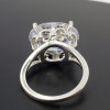 12.8ct East-west Oval Cut Solitaire Engagement Ring
