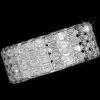 18ctw Allover Emerald Cut White Sapphire Unisex Eternity Ring