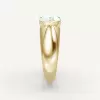 5.8ct East-west Oval Cut Classic Dome Engagement Ring