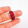 9.85ct Invisible Setting Ruby Cocktail Ring