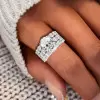 5ct Oval Cut White Sapphire 3pcs Bridal Set